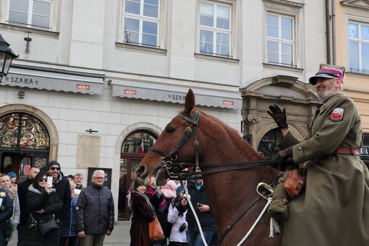 Pochód patriotyczny Kraków 11 listopada 2016