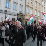 Pochód patriotyczny Kraków 11 listopada 2016