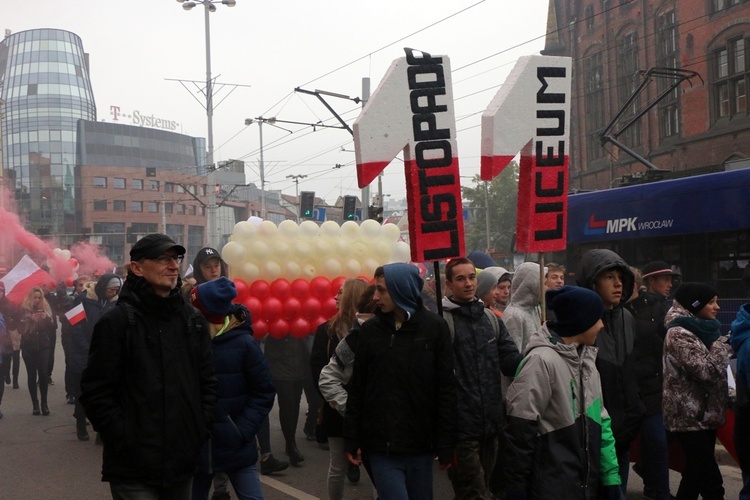 XV Radosna Parada Niepodległości we Wrocławiu