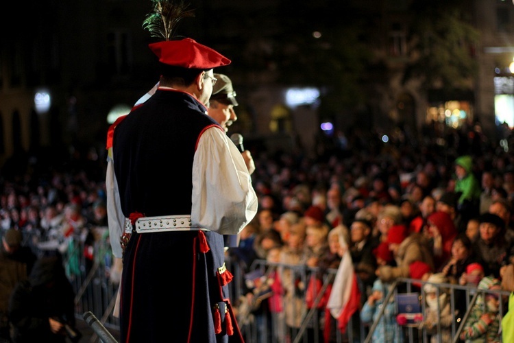 62. Lekcja Śpiewania "Radosna Niepodległość" w Krakowie