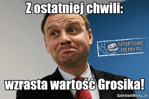 Wzrasta wartość Grosika, czyli najlepsze memy po meczu Polska-Rumunia