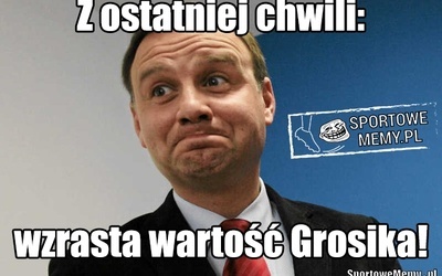 Wzrasta wartość Grosika, czyli najlepsze memy po meczu Polska-Rumunia