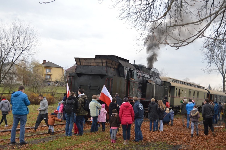 Parowozem z Chabówki do Nowego Sącza