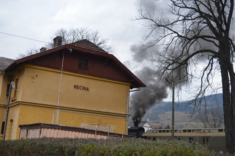 Parowozem z Chabówki do Nowego Sącza