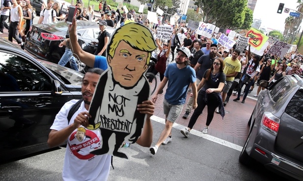 Nie ustają demonstracje uliczne przeciw wyborowi Trumpa na prezydenta