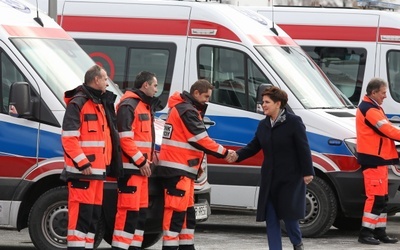 Beata Szydło podziękowała w Krakowie służbom medycznym za pracę w czasie ŚDM