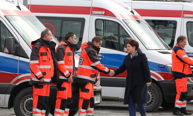 Beata Szydło podziękowała w Krakowie służbom medycznym za pracę w czasie ŚDM