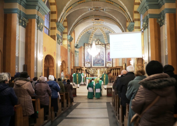 Zamknięcie Bramy Miłosierdzia w katedrze w Bielsku-Białej