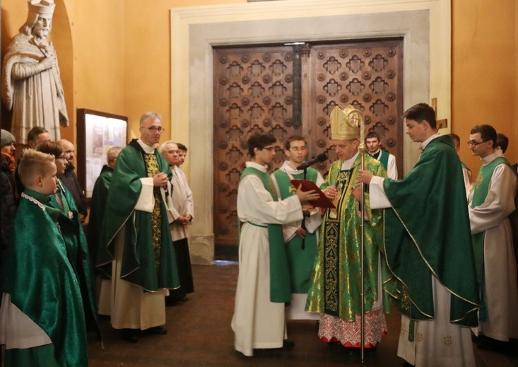 Zamknięcie Bramy Miłosierdzia w katedrze św. Mikołaja w Bielsku-Białej