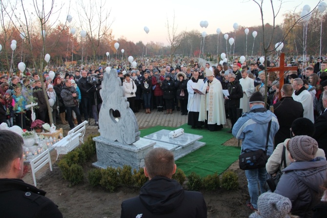 Grób dziecka utraconego w Gorzowie Wlkp.