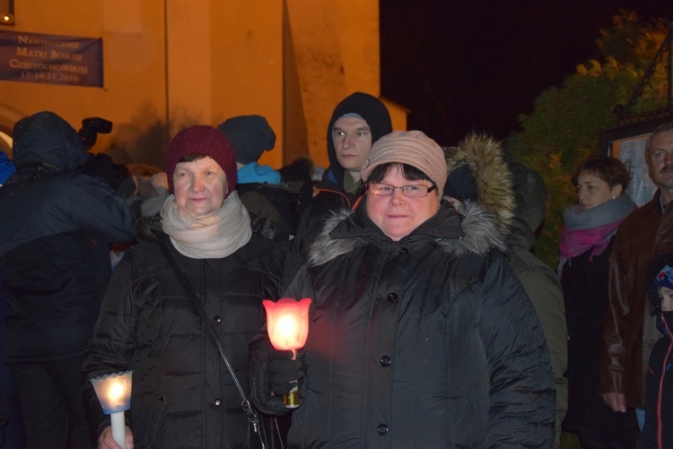 Powitanie ikony MB Częstochowskiej w Białej Rawskiej