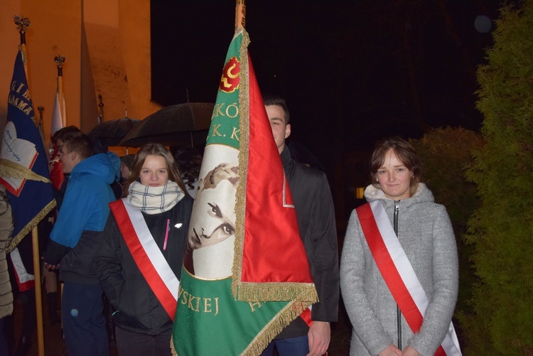 Powitanie ikony MB Częstochowskiej w Białej Rawskiej