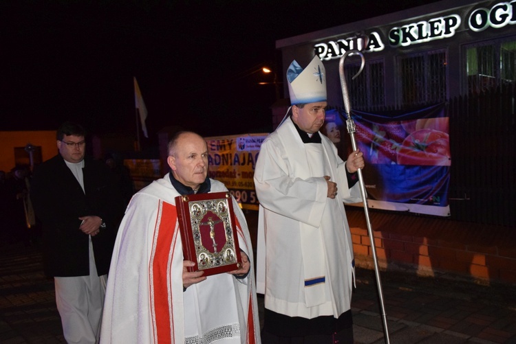 Powitanie ikony MB Częstochowskiej w Wilkowie