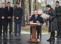 Prezydent podkreślił, że Józef Piłsudski to obok Jana Pawła II największy Polak XX wieku. Wreszcie będzie miał swoje muzeum.