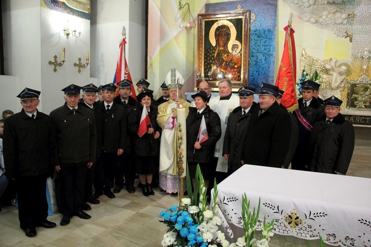 Powitanie ikony MB Częstochowskiej w Szczukach