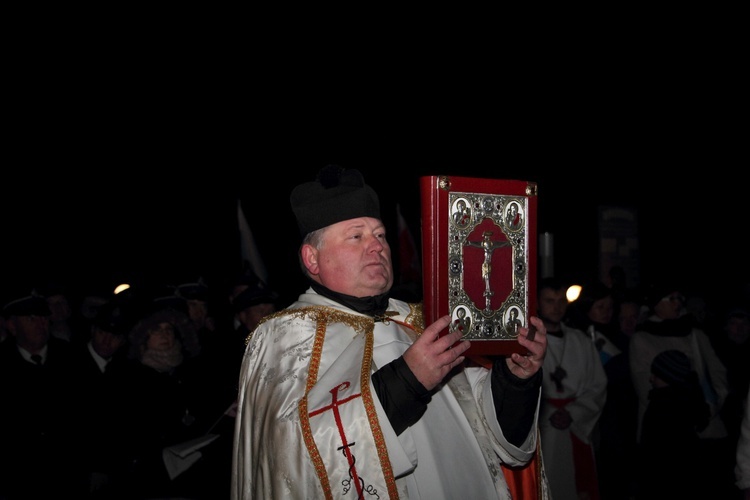 Powitanie ikony MB Częstochowskiej w Szczukach