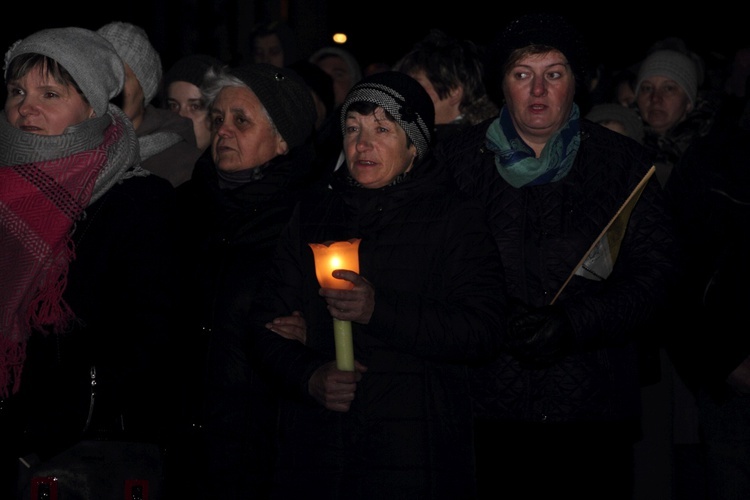 Powitanie ikony MB Częstochowskiej w Szczukach