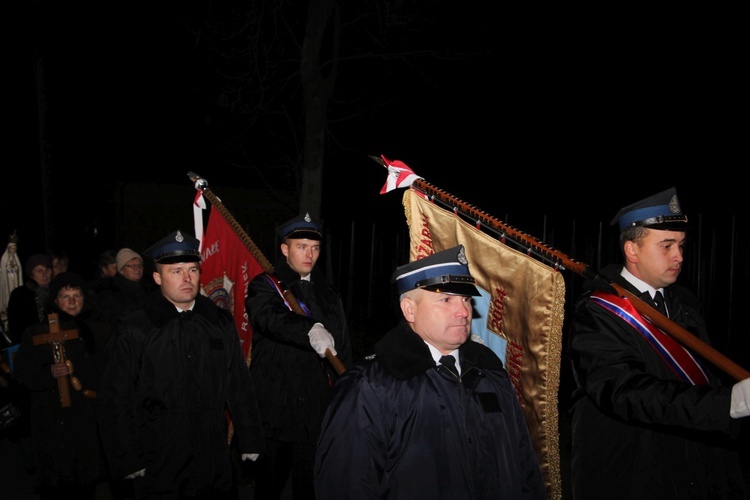 Powitanie ikony MB Częstochowskiej w Szczukach