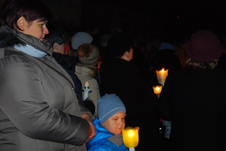 Powitanie ikony MB Częstochowskiej w Sadkowicach