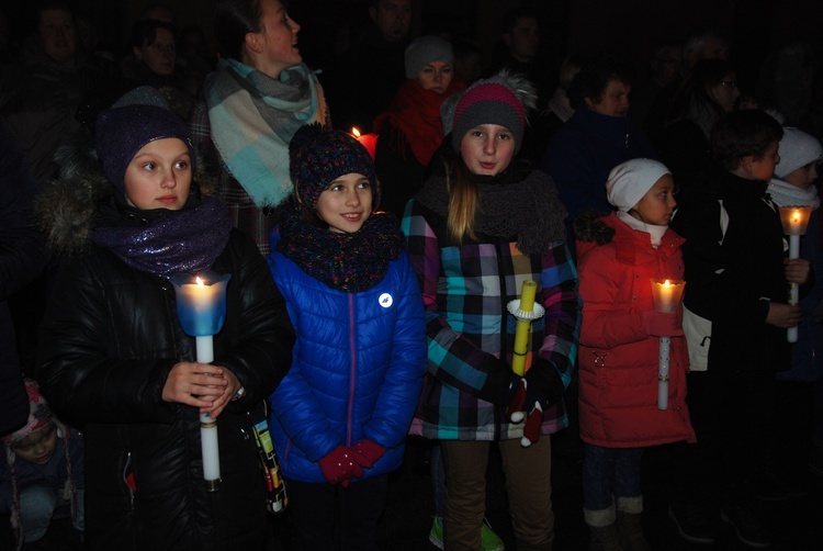 Powitanie ikony MB Częstochowskiej w Sadkowicach