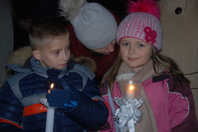 Powitanie ikony MB Częstochowskiej w Sadkowicach