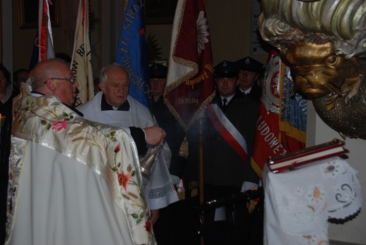 Powitanie ikony MB Częstochowskiej w Sadkowicach