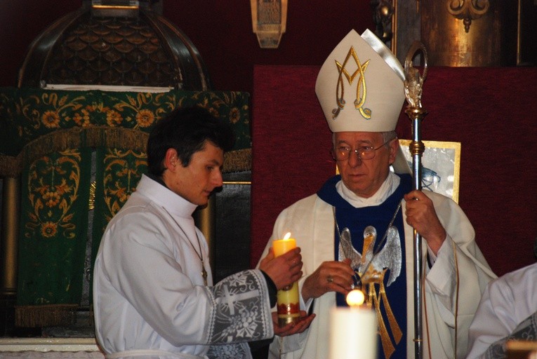 Powitanie ikony MB Częstochowskiej w Sadkowicach