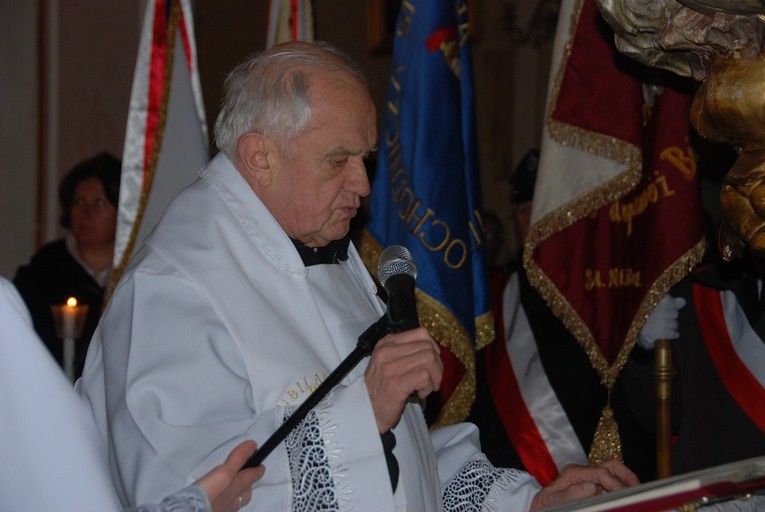 Powitanie ikony MB Częstochowskiej w Sadkowicach