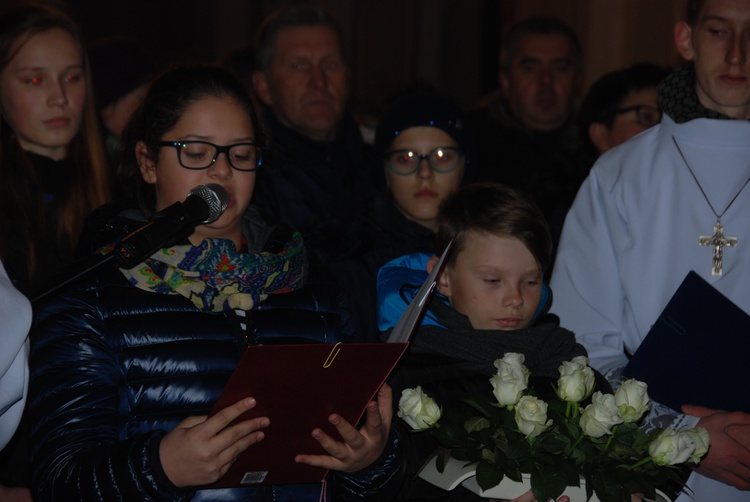 Powitanie ikony MB Częstochowskiej w Sadkowicach