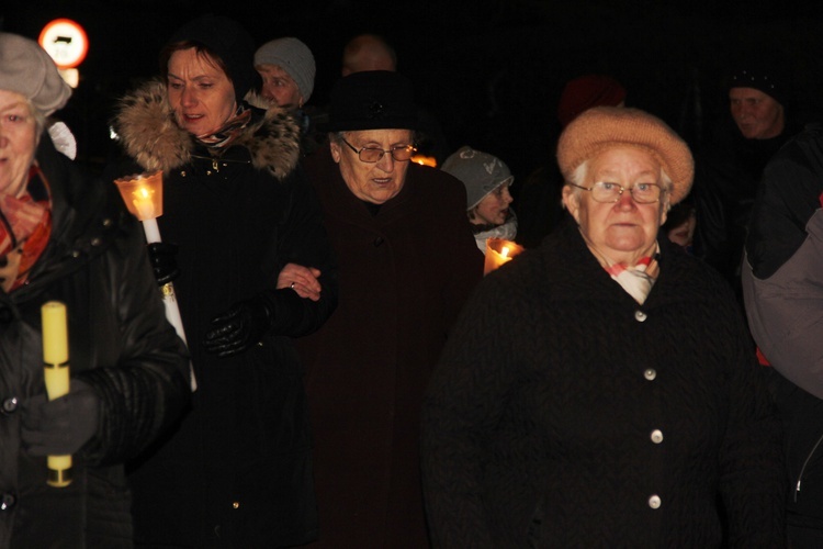 Powitanie ikony MB Częstochowskiej w Sadkowicach