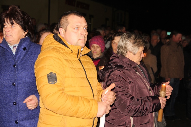 Powitanie ikony MB Częstochowskiej w Sadkowicach