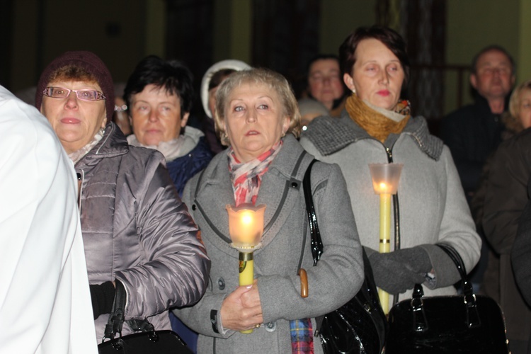 Powitanie ikony MB Częstochowskiej w Sadkowicach