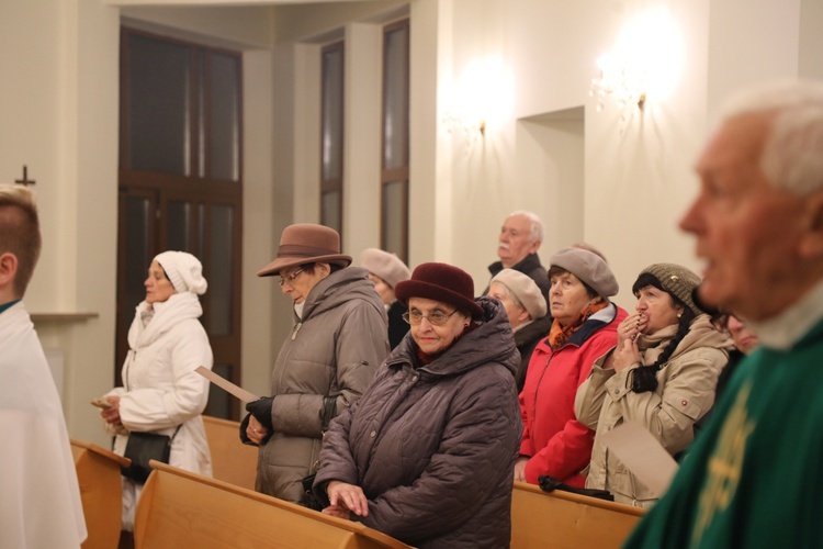 Poświęcenie kaplicy Bożego Miłosierdzia w Aleksandrowicach