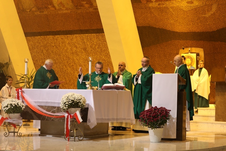 Poświęcenie kaplicy Bożego Miłosierdzia w Aleksandrowicach