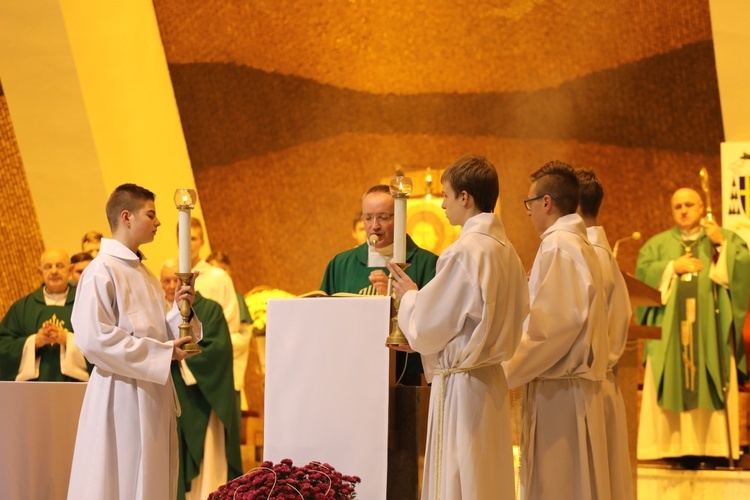 Poświęcenie kaplicy Bożego Miłosierdzia w Aleksandrowicach