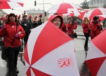 Manifestacja nauczycieli