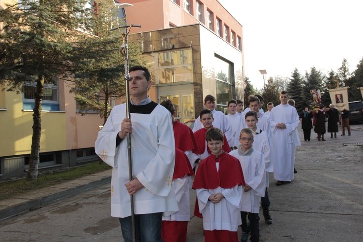 Uroczystości odpustowe w parafii Jezusa Chrystusa Króla Wszechświata w Rawie Maz.