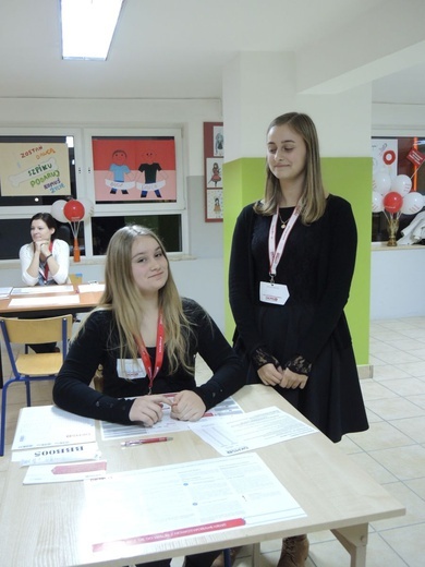 Gimnazjaliści i bank dawców szpiku