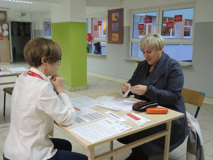 Gimnazjaliści i bank dawców szpiku