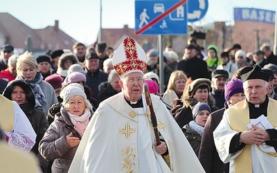 ▲	Jubileuszowy Akt Przyjęcia Chrystusa za Króla i Pana.