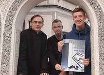 Do seminarium w grudniu zapraszają (od lewej): ks. Paweł Gogacz oraz alumni Michał Kopciński i Mateusz Dusiński.