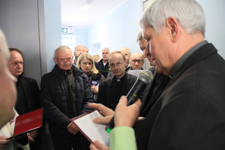 Poświęcenie łaźni dla bezdomnych