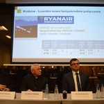Promocja połączenia lotniczego Kraków-Lourdes
