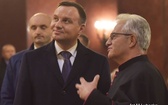 Prezydent Andrzej Duda w piekarskiej bazylice