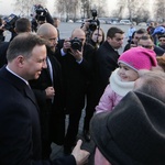 Prezydent Andrzej Duda w Piekarach