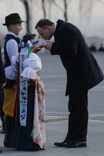 Prezydent Andrzej Duda w Piekarach