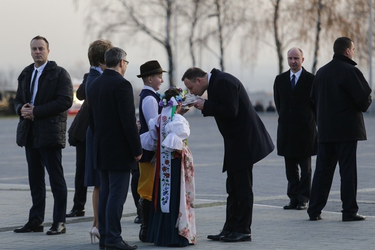 Prezydent Andrzej Duda w Piekarach