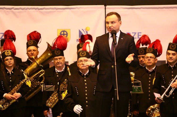 Prezydent Andrzej Duda w Zabrzu