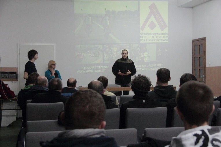 Z bractwem o pierwszej pomocy