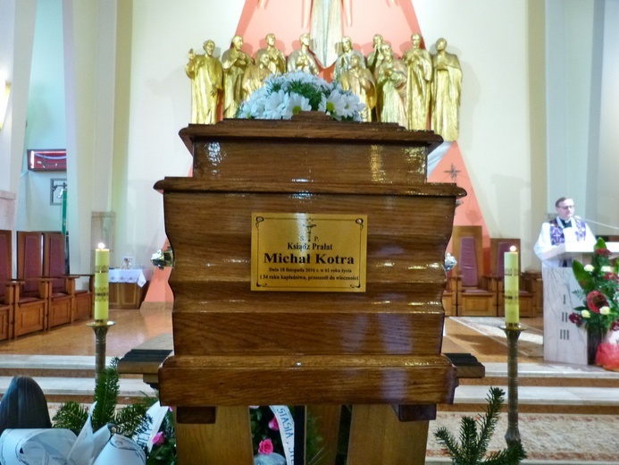 Pogrzeb śp. ks. Michała Kotry